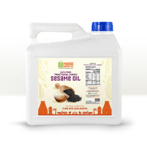 Traditional Chekku Sesame Oil - Madras Pantry Co - 5L